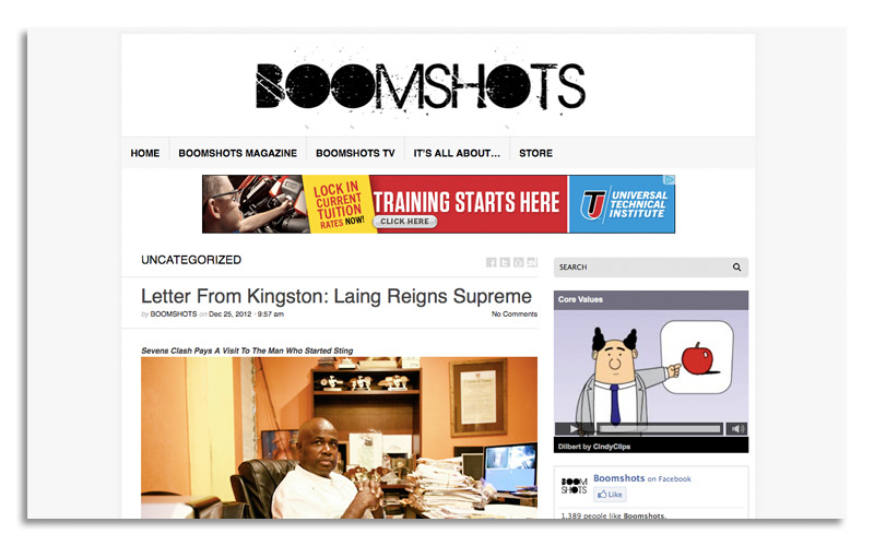 Boomshots - Laing Reigns Supreme