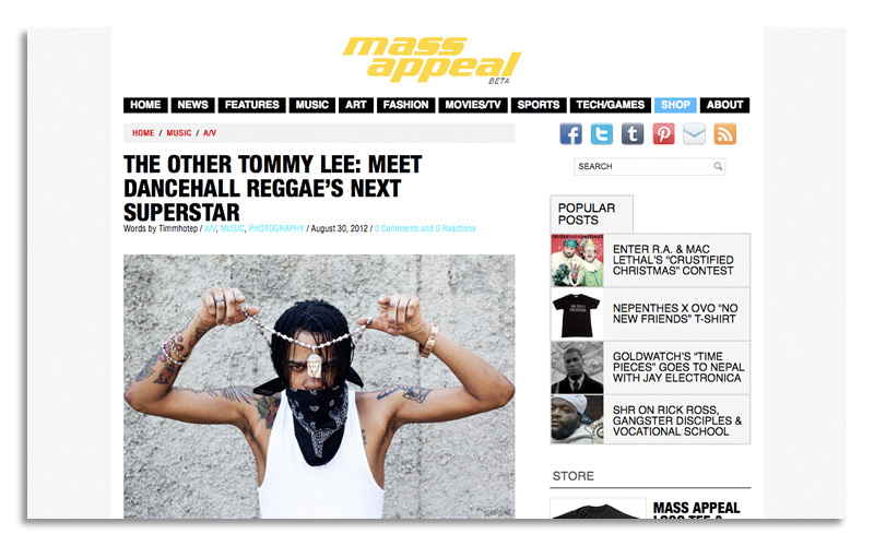 Sevens Clash Mass Appeal Tommy Lee Sparta