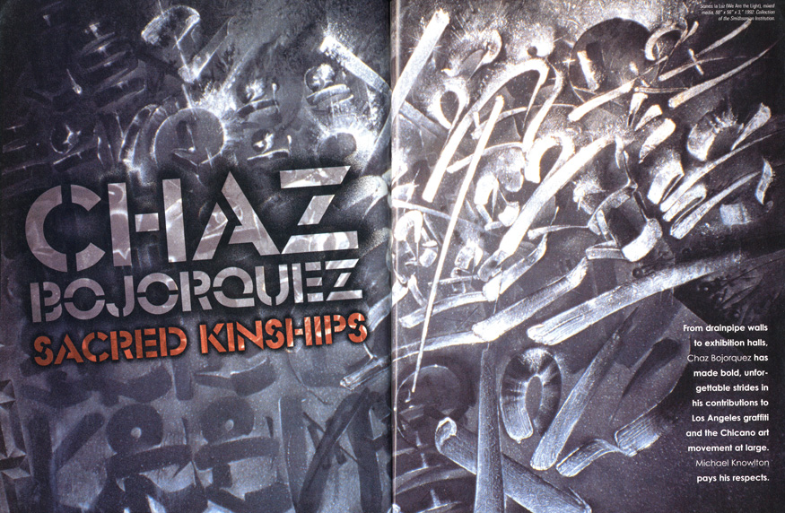 Chaz Bojorquez - Juxtapoz